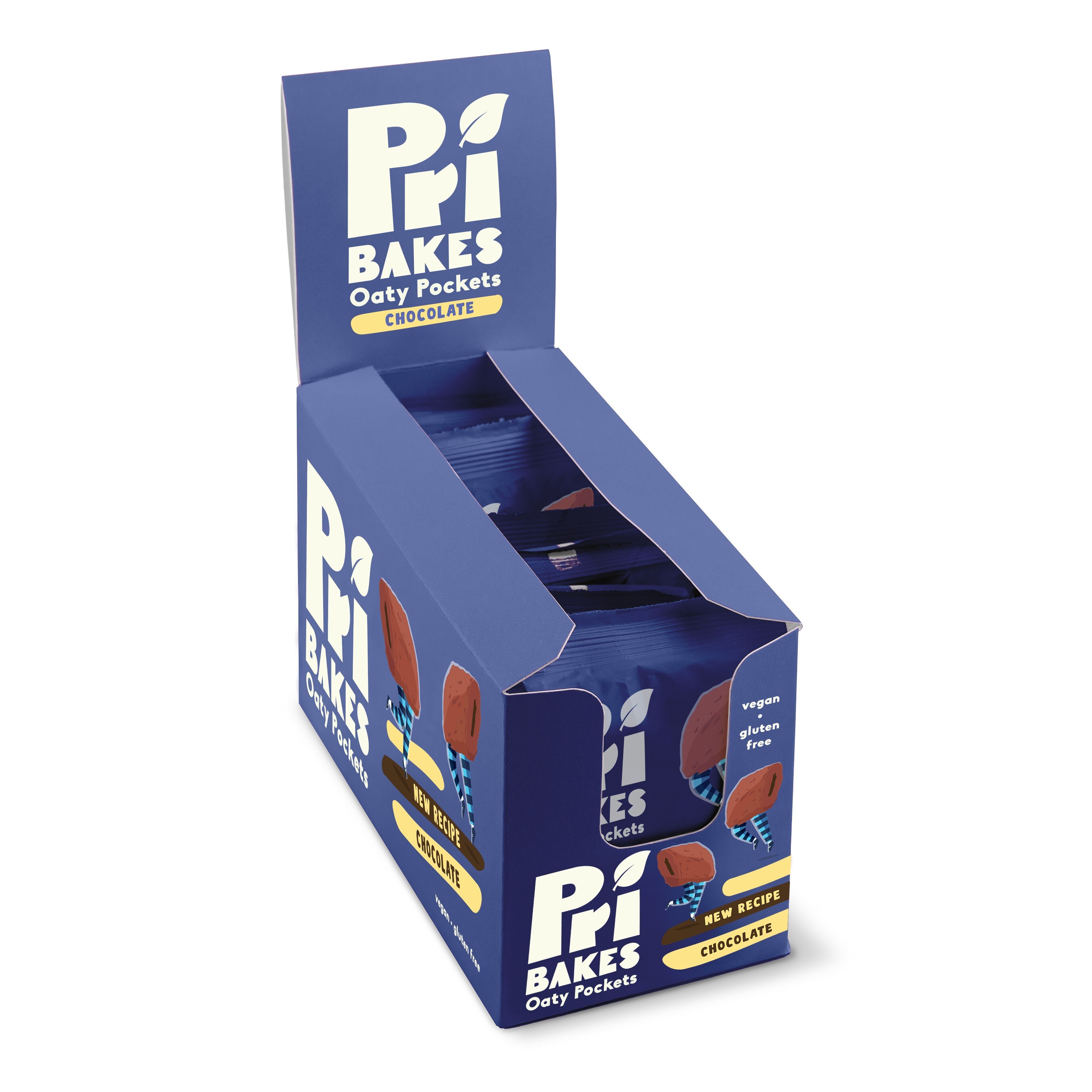 Pri Bakes, Chocolate, Bolsillos de Avena