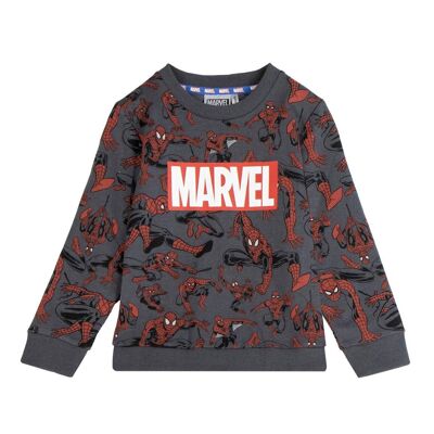 SWEAT-SHIRT SPIDERMAN EN COTON BROSSÉ - 2900002917