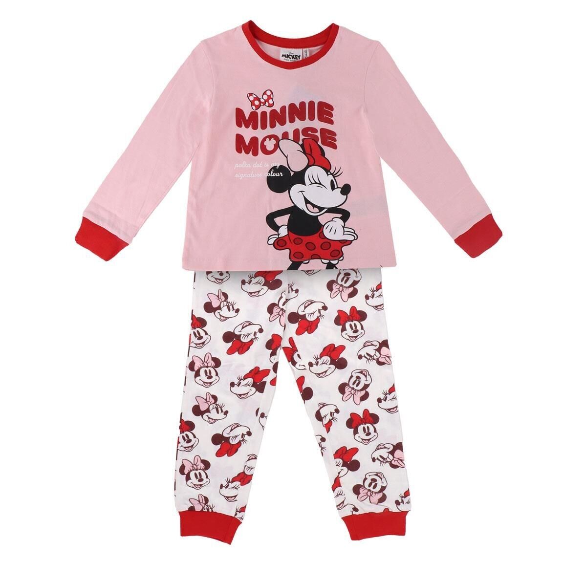 Pigiama lungo in jersey singolo Minnie Mouse - 2900002956
