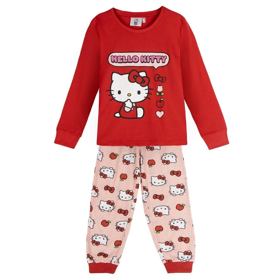 PIGIAMA LUNGO IN JERSEY SINGOLO HELLO KITTY - 2900002957