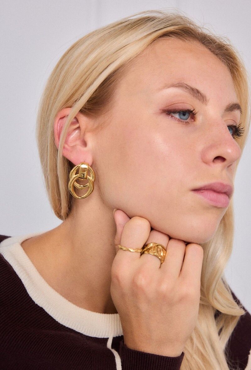 Orecchini in acciaio inossidabile 124AQ503