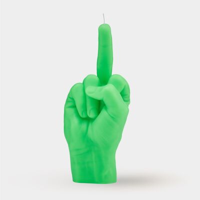 Candle Hand - F*ck You VERDE NEON