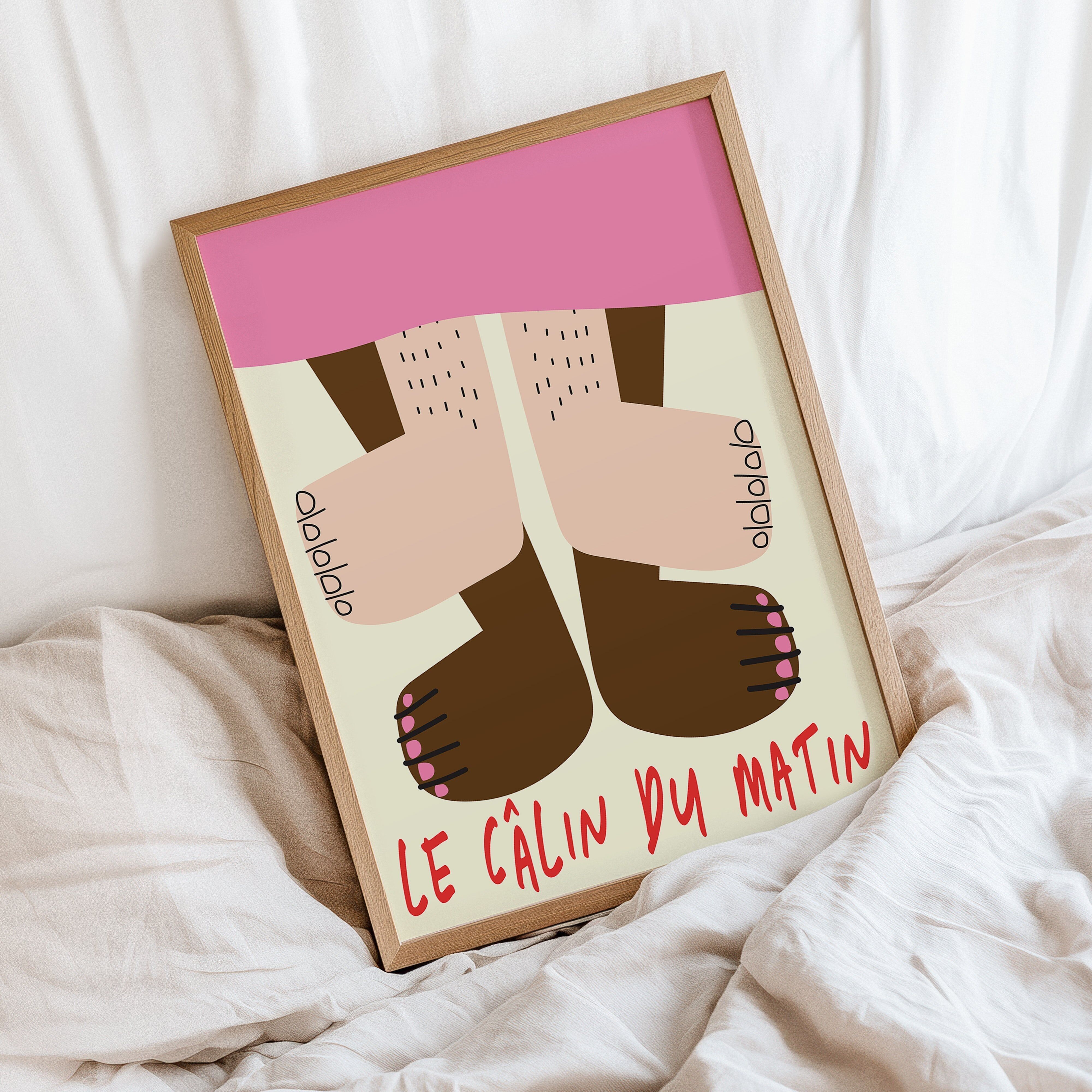 Poster dell'abbraccio mattutino