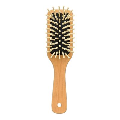 BROSSE À CHEVEUX - MANCHE ET PICOTS BOIS DE LOTUS