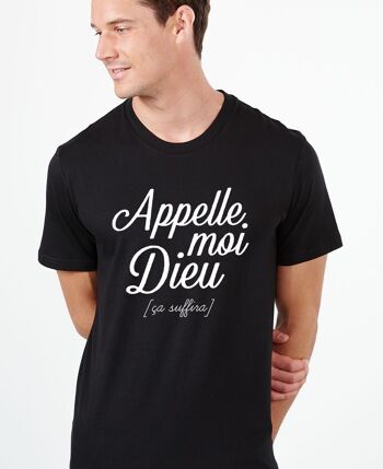 T-shirt homme Appelle moi dieu II