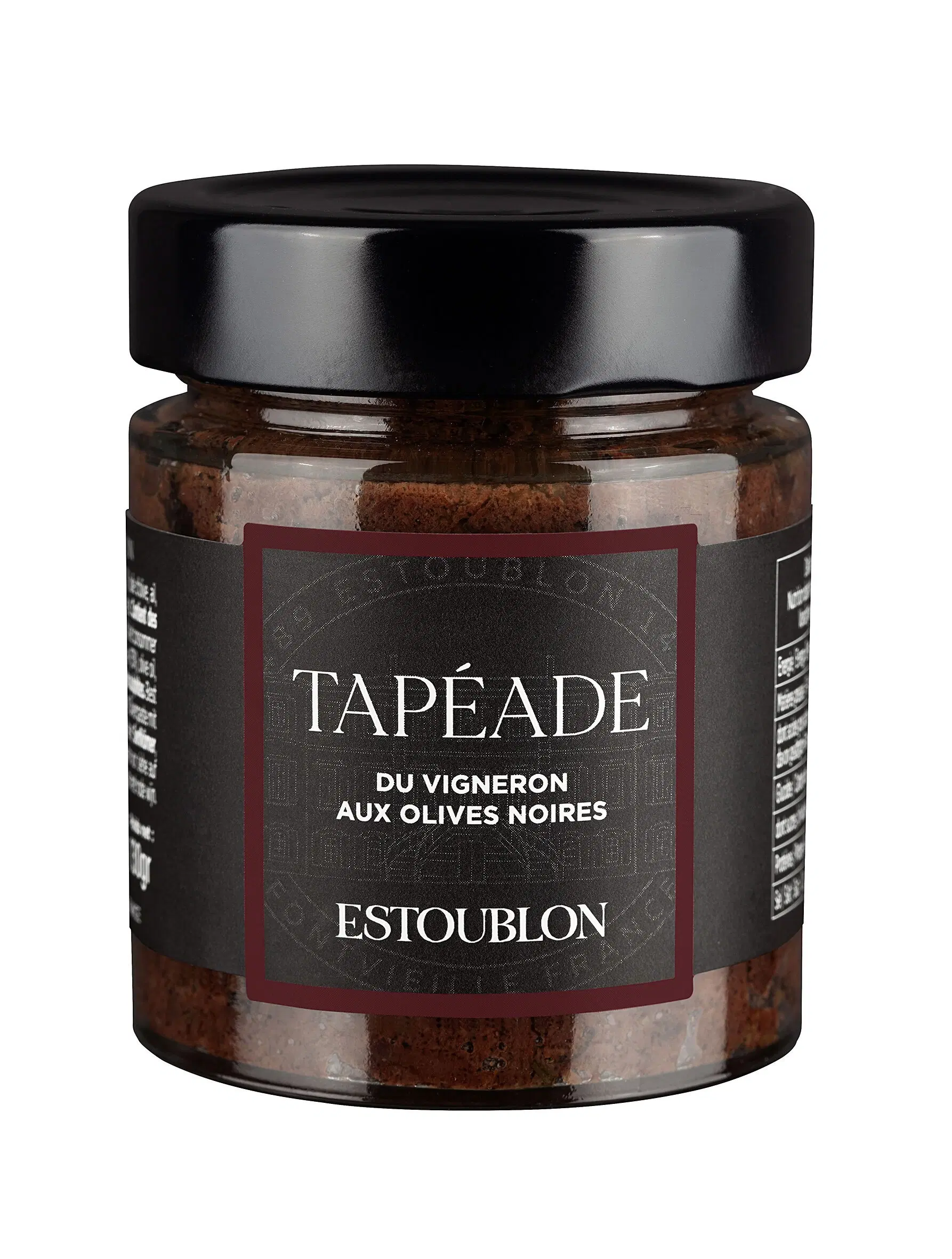 Achat Tapéade noire du Vigneron 130g en gros