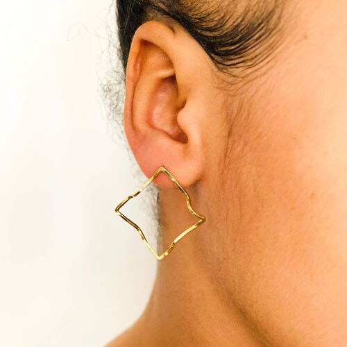 Tai L EarringsBrass