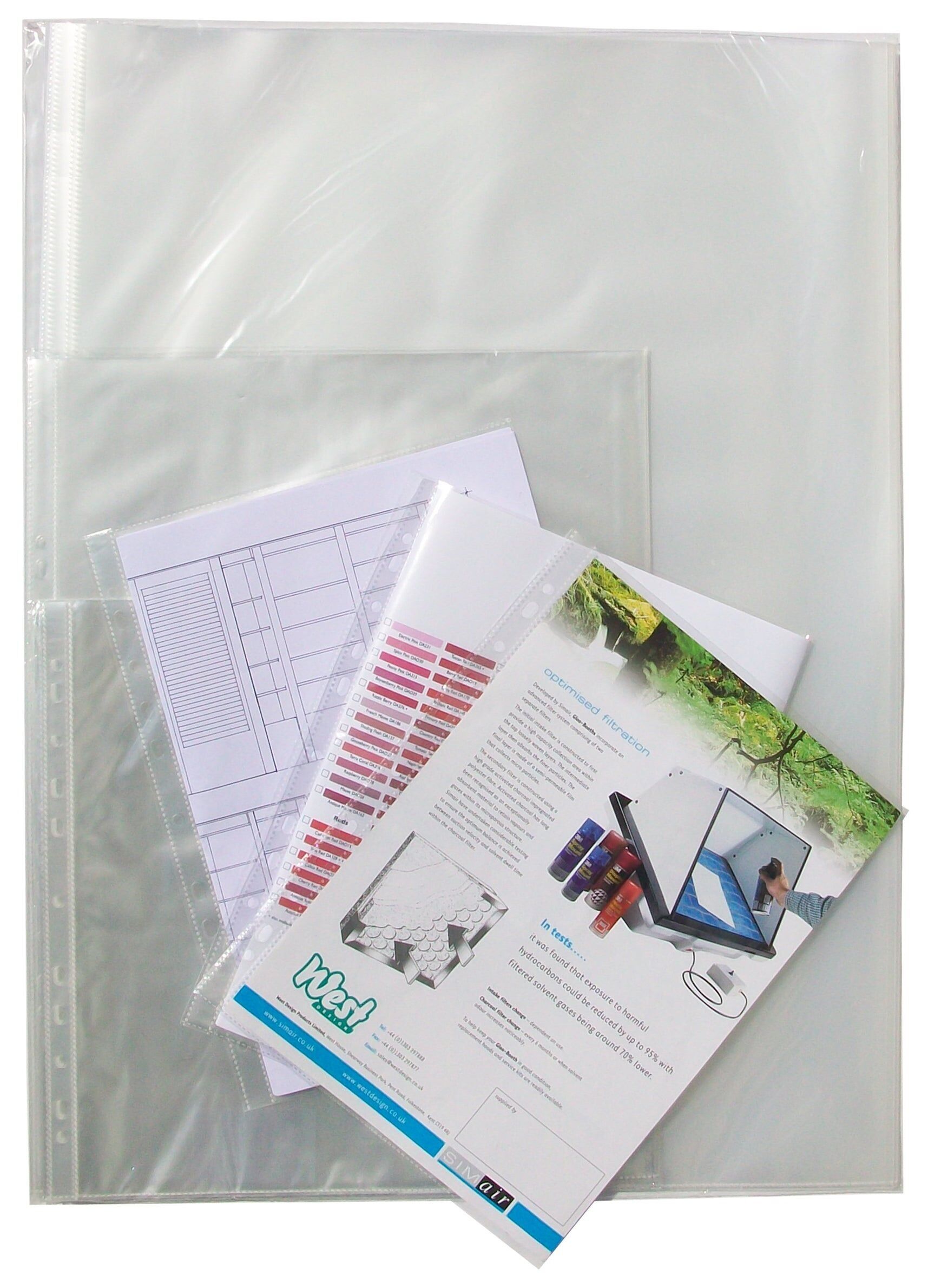 Westfolio Course Book Display Sleeves A2 Pack 10