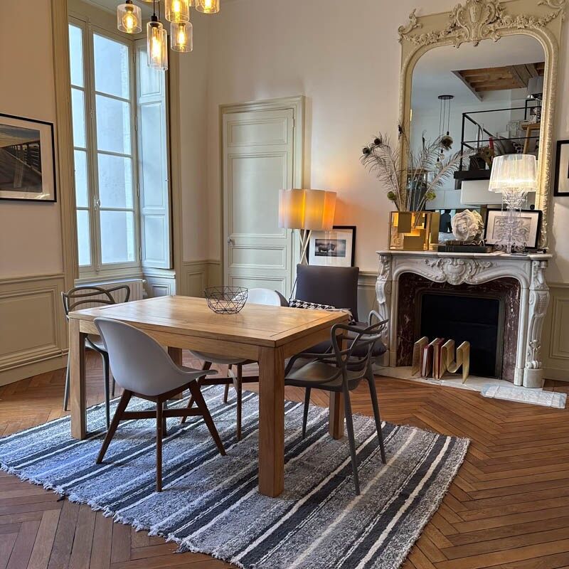 Spanish Andina gray rug