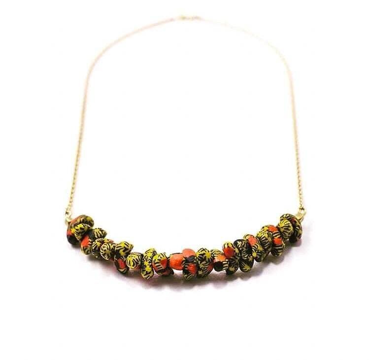 Collana Minkah in rosso