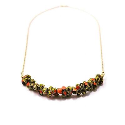 Minkah Necklace in Red