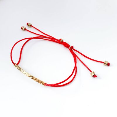 Pulsera Gratitud Roja Naayó