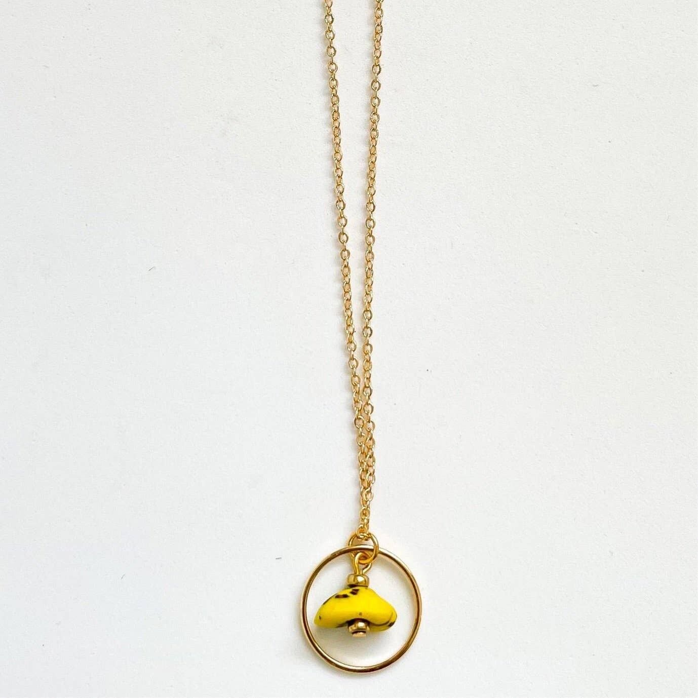 Satellite Necklace in Yellow