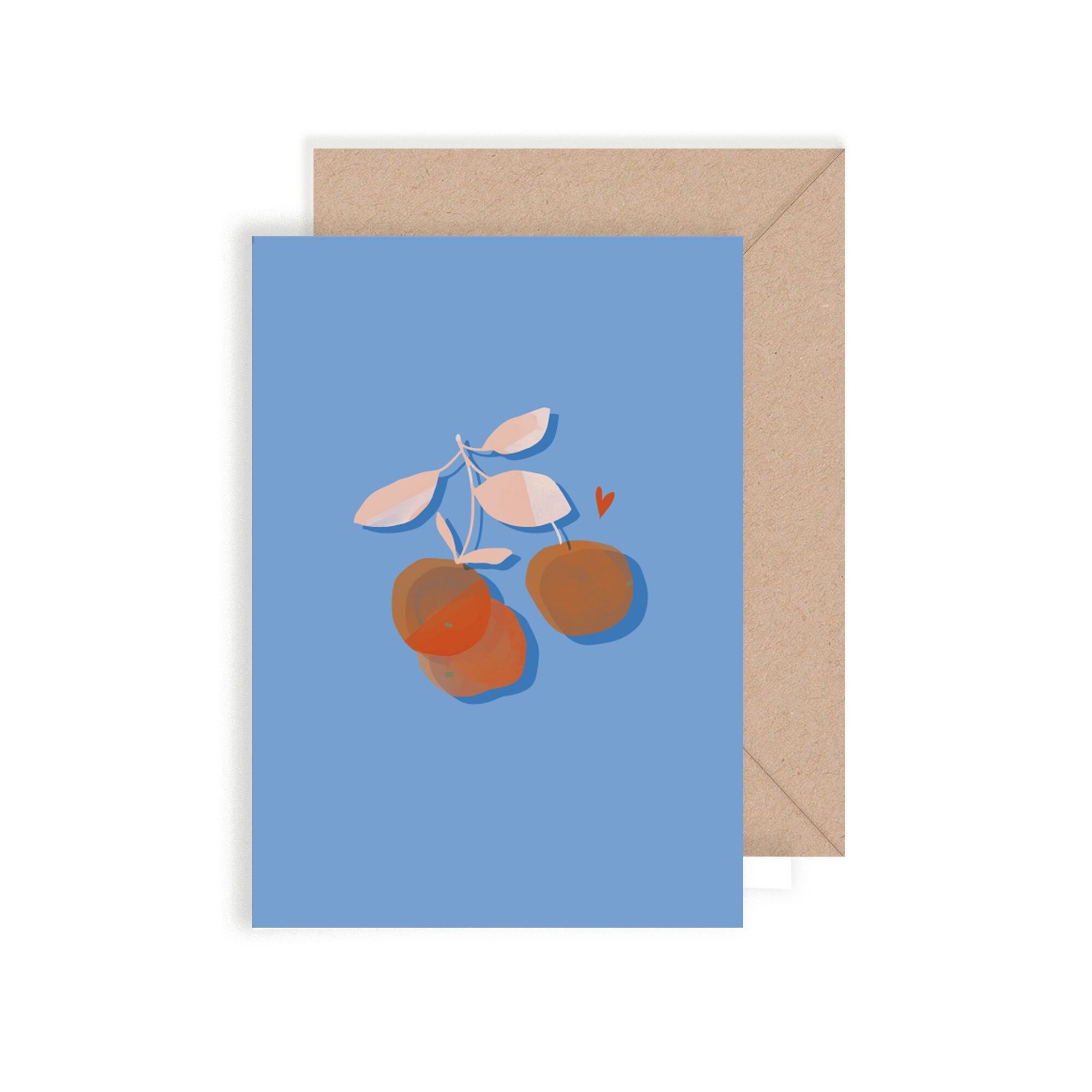 Doppelte "Orange-Blau"-Karte