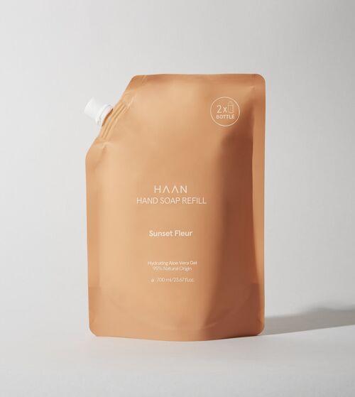Haan - Hand Soap Refill Pouch Sunset Fleur (Case of 3)