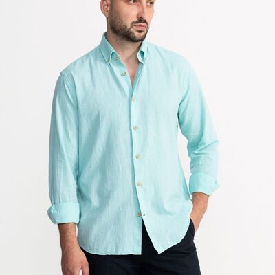 La camicia di lino Godeanu - Vernil
