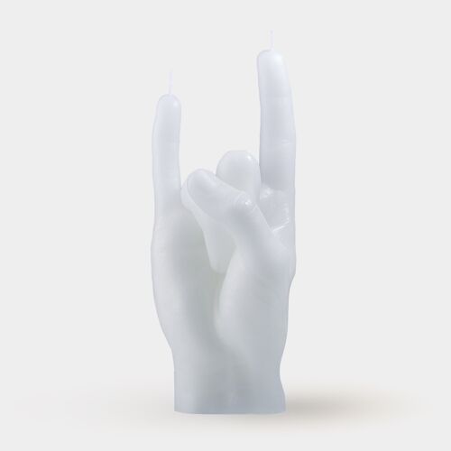 Candle Hands - You Rock White