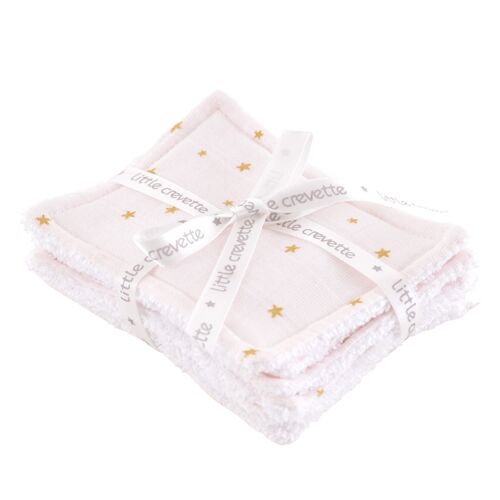 Lot de 6 lingettes lavables Princesse Swan