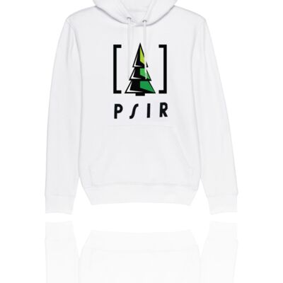 Sweat blanc PSIR coton organique M