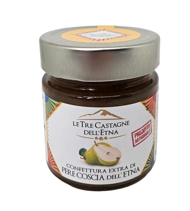 Extra Konfitüre aus sizilianischen Coscia-Birnen g.250