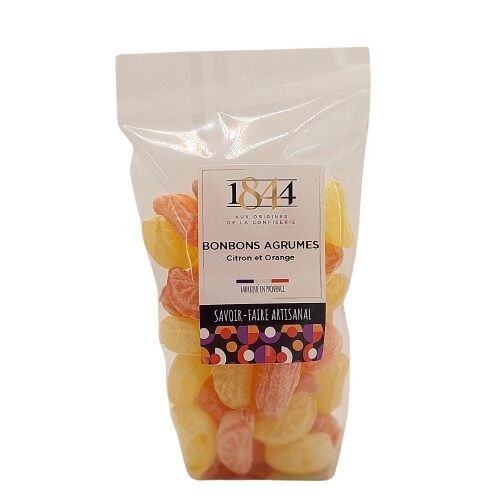 Caramelle agli agrumi - Limone e arancia - Confezione da 160 g