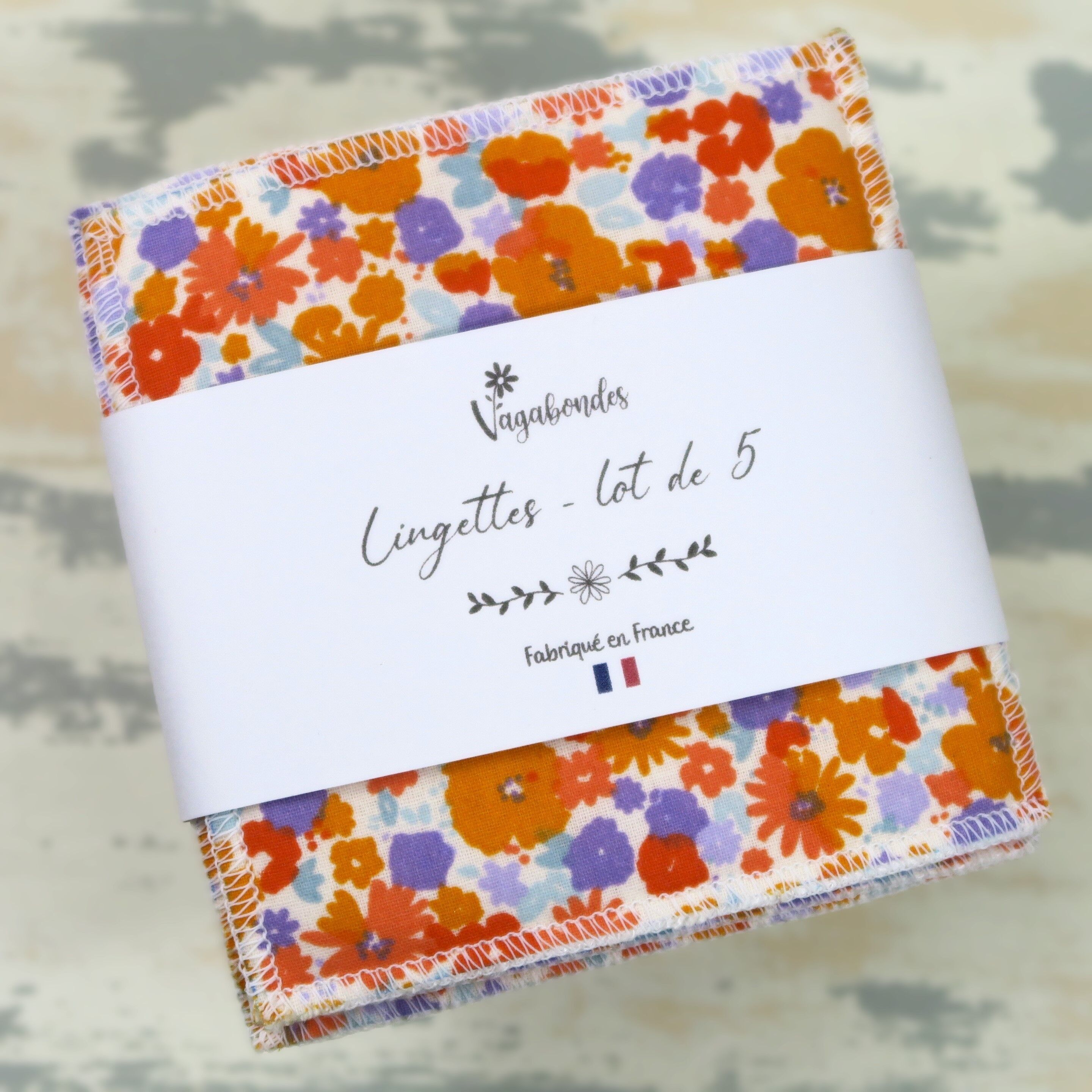 Salviettine struccanti/lavabili x 5 - Mizet