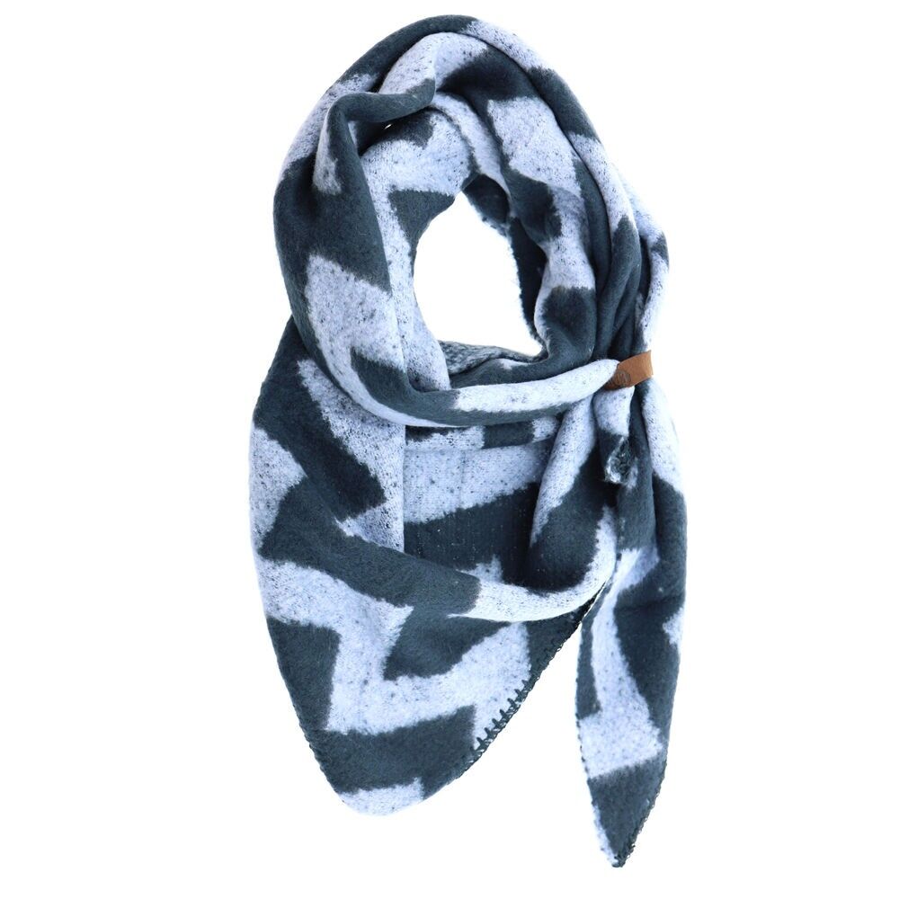 Bufanda Nina ZigZag - Azul Marino