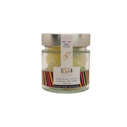 Dolci alle erbe - Verbena, eucalipto, linfa di pino - barattolo di vetro da 160 g