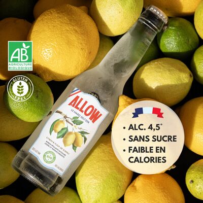 ALLOW Citron/Fleur de sureau