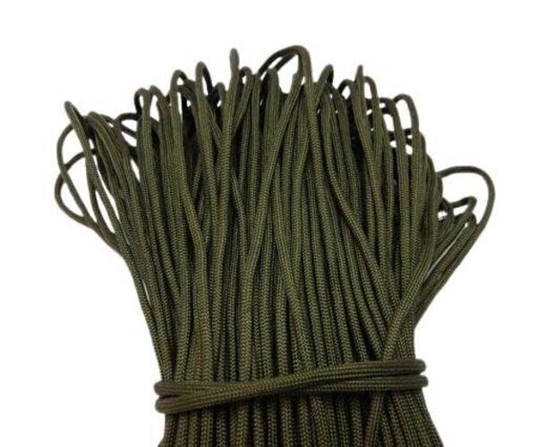 Paracords 4mm Nr.1 Flaschengrün