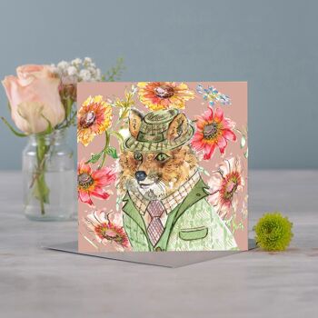 Cartes de voeux Cottage Fox