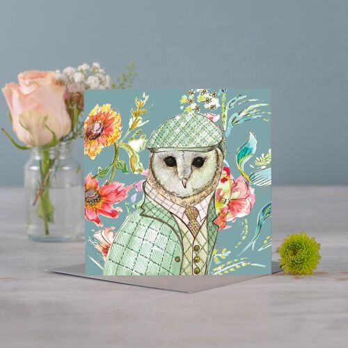 Cottage Owl Greetings Cards