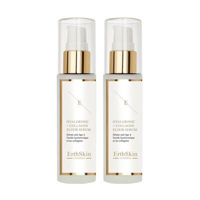 2x Sérum d'acide hialuronique et cologène - 60 ml
