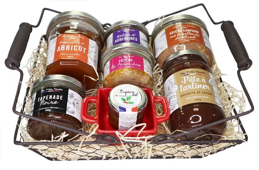 Panier Gourmand 1118g - Mes P'tites Recettes