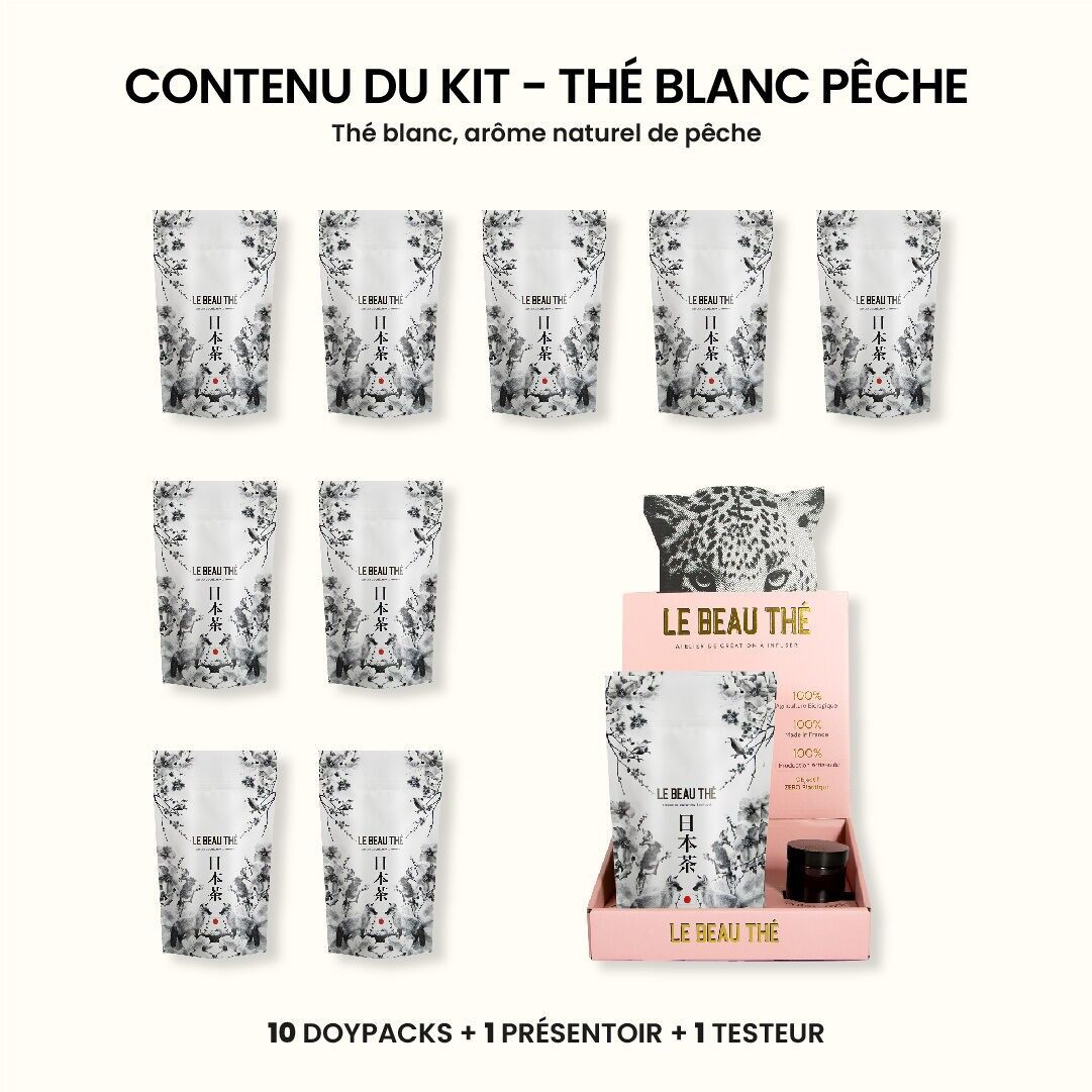 Kit di implementazione - Doypack Tè bianco alla pesca