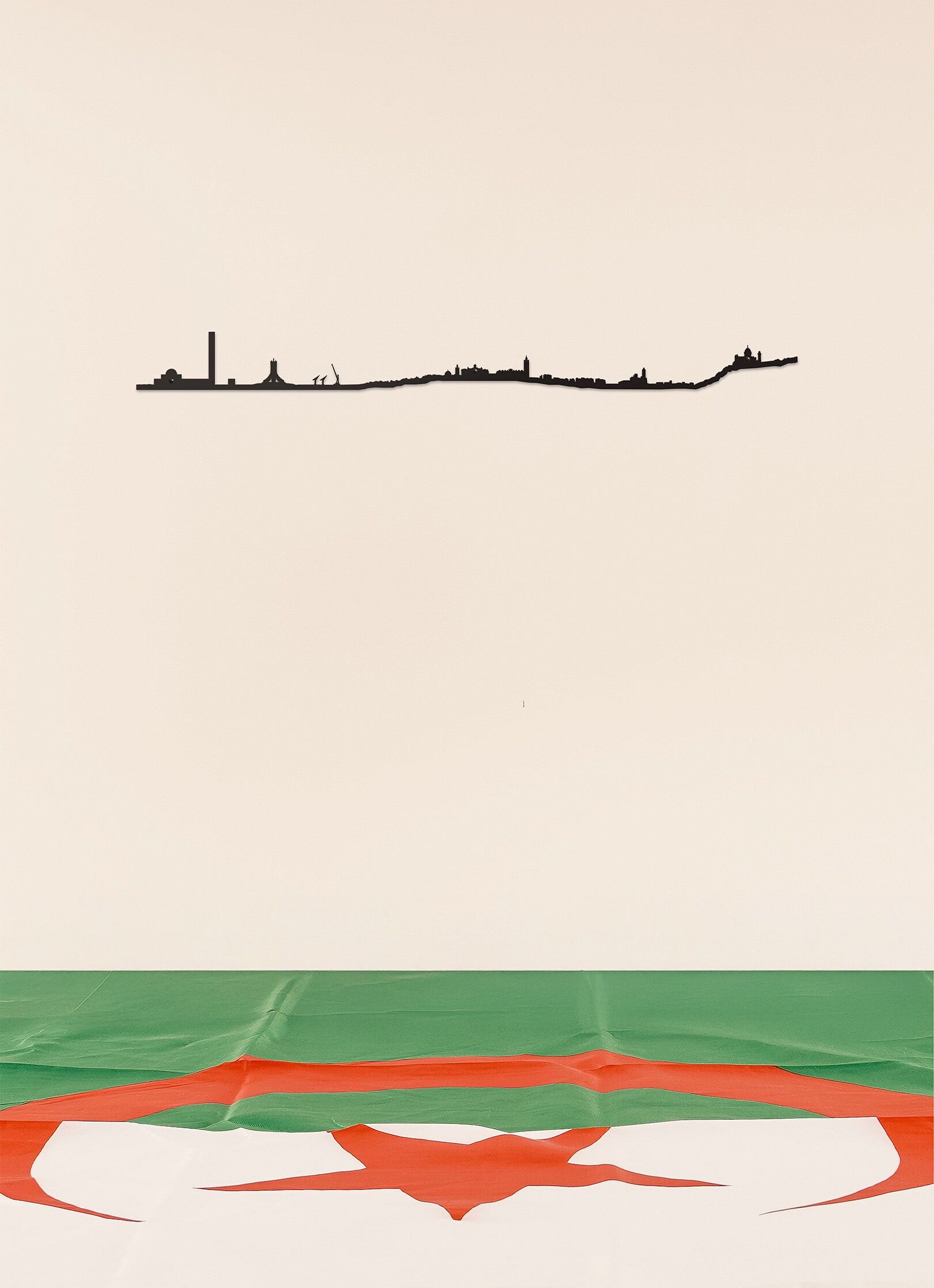 Decorazione murale - Algeri - Nero