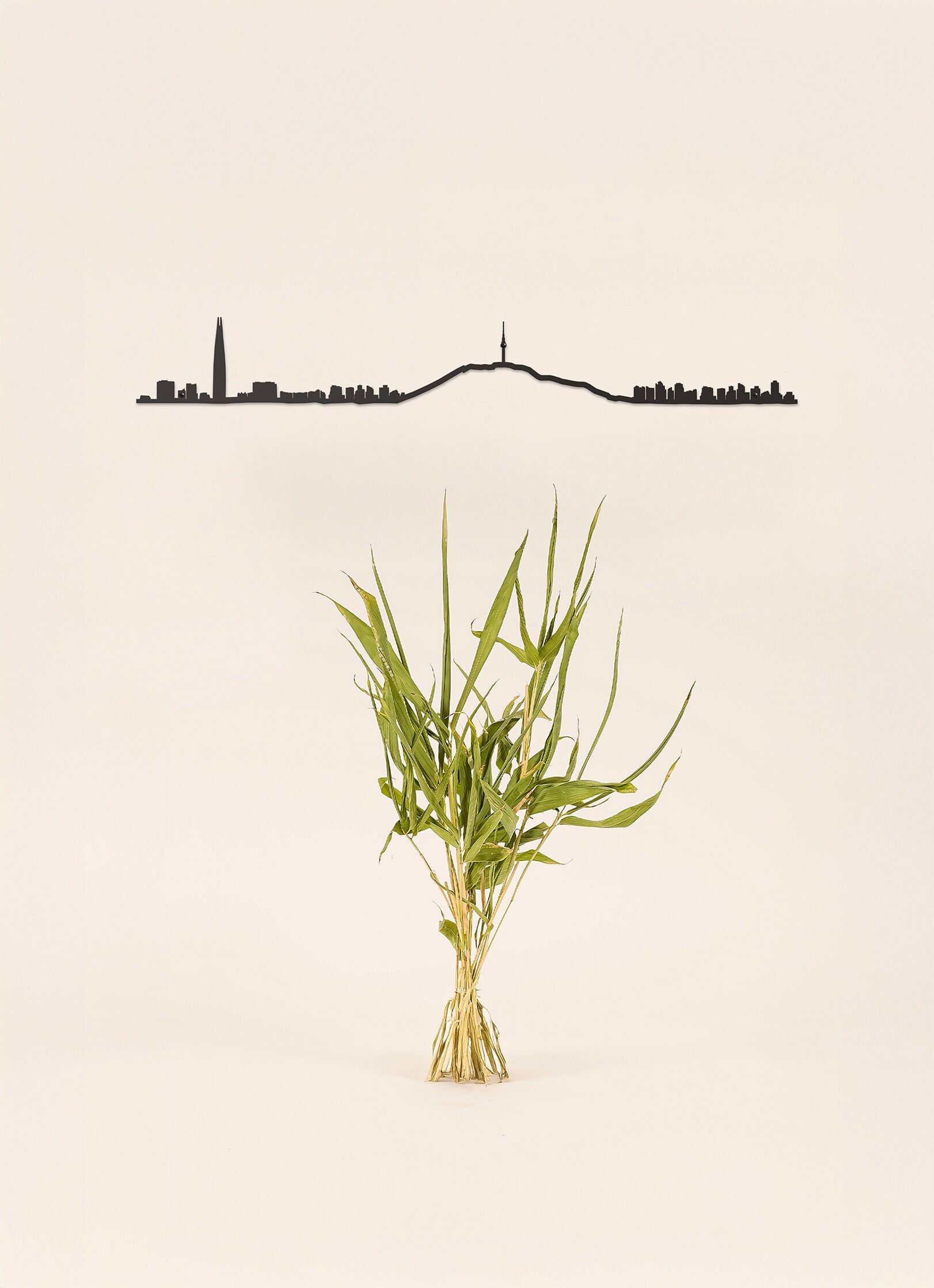 Decorazione murale - Seoul - Nero