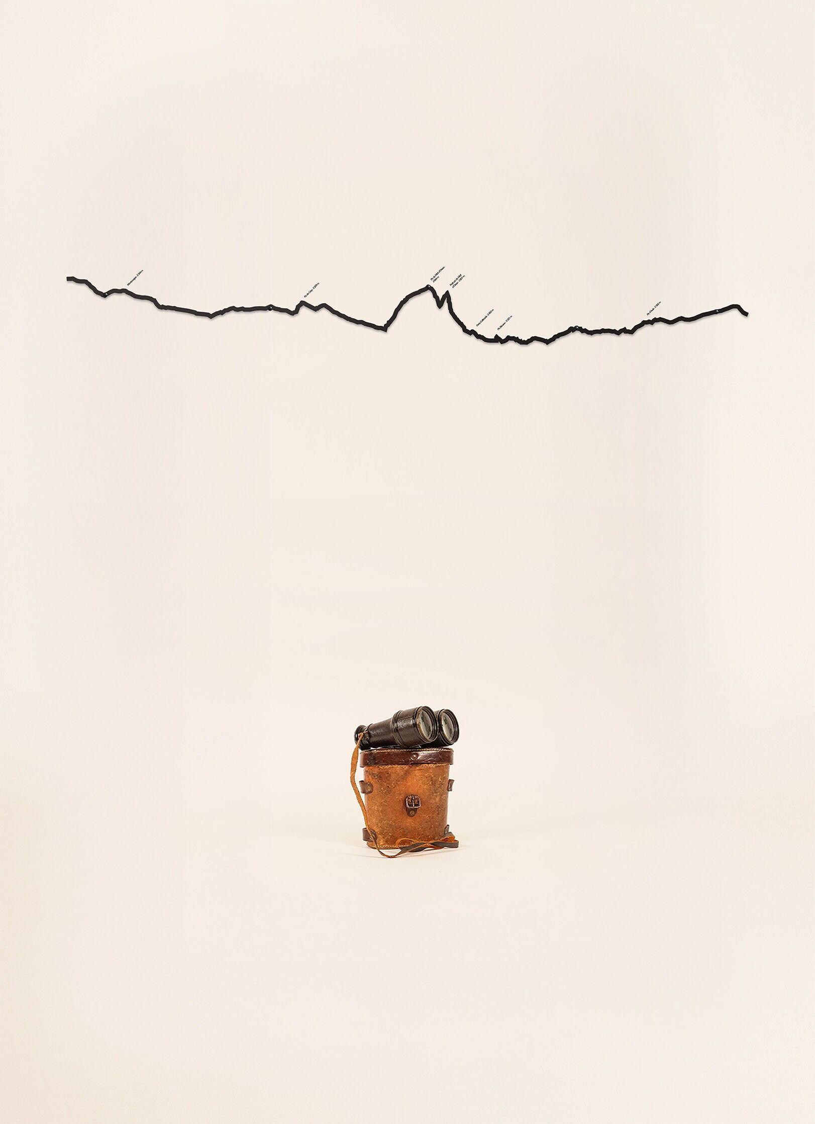 Pyrénées 2 - Black Large Size (1,25m)