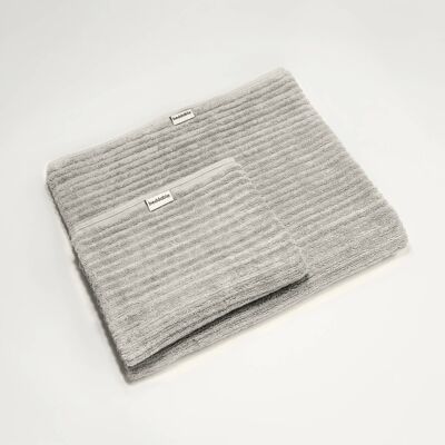 Cloud Grey Towels - None - None - One