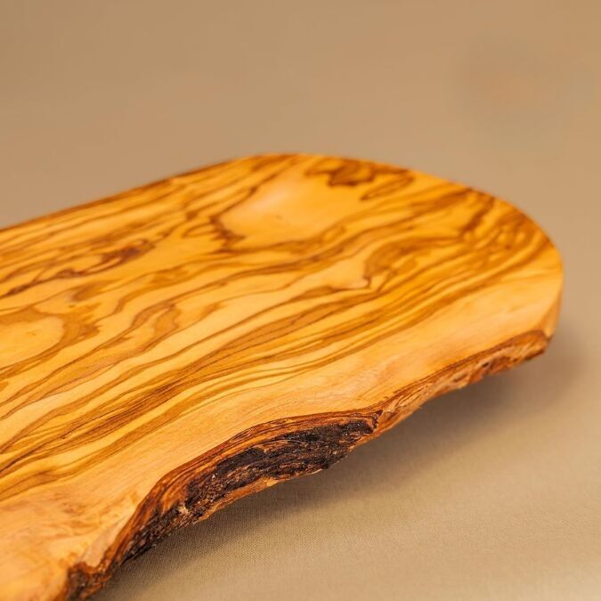 Olive Wood Cutting Board Natural Cut - 55cm