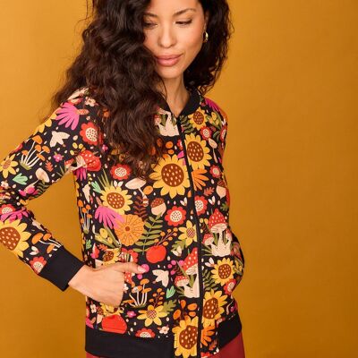 Bomber Forest Girasole Bianco