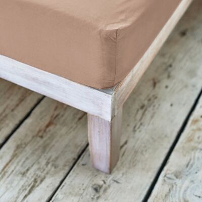 Beige Fitted Sheet - Double | 135 x 190 cm