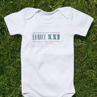 The Authentic Baby White Bodysuit