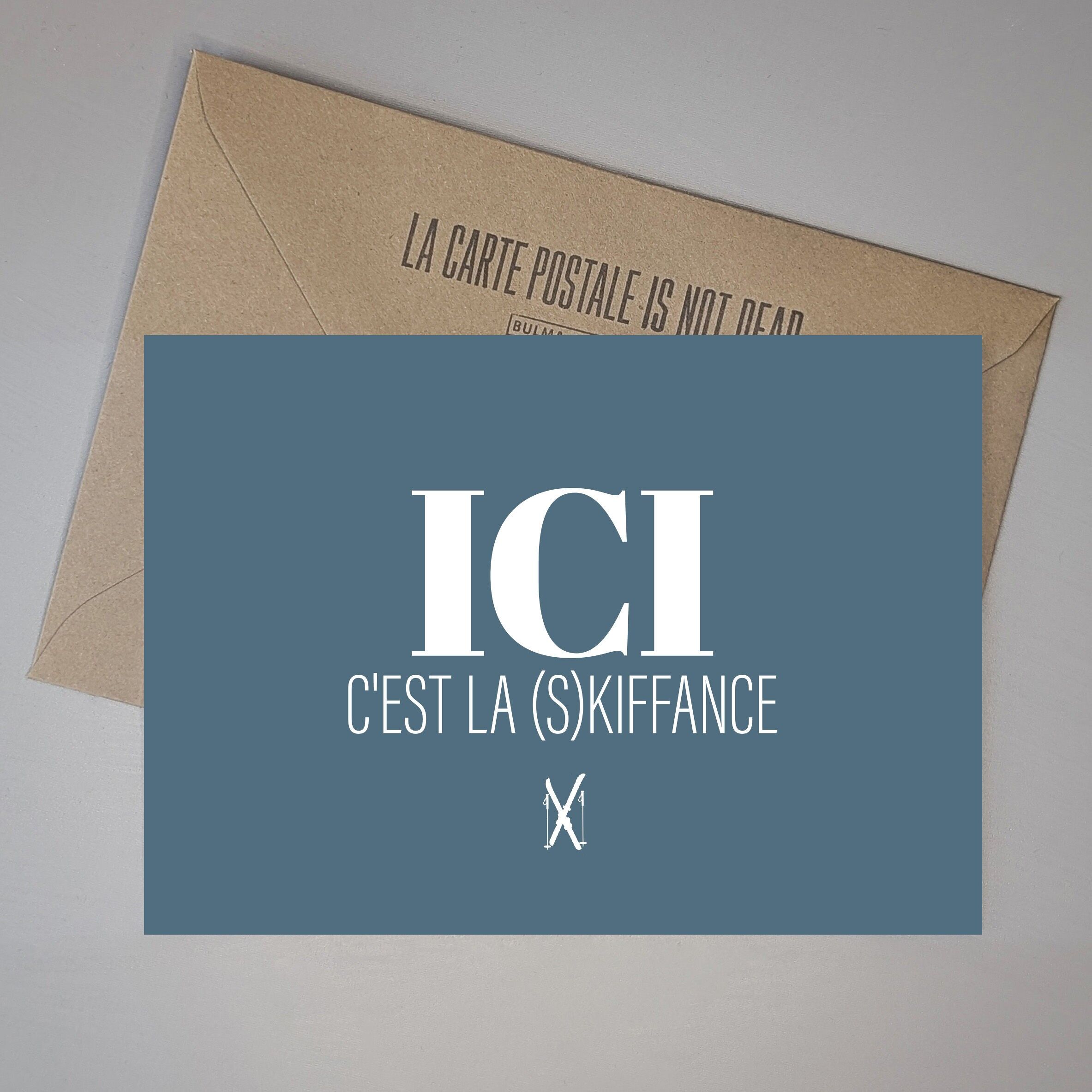 Biglietto "Vacanze": Ecco la (s)kiffance (con busta)