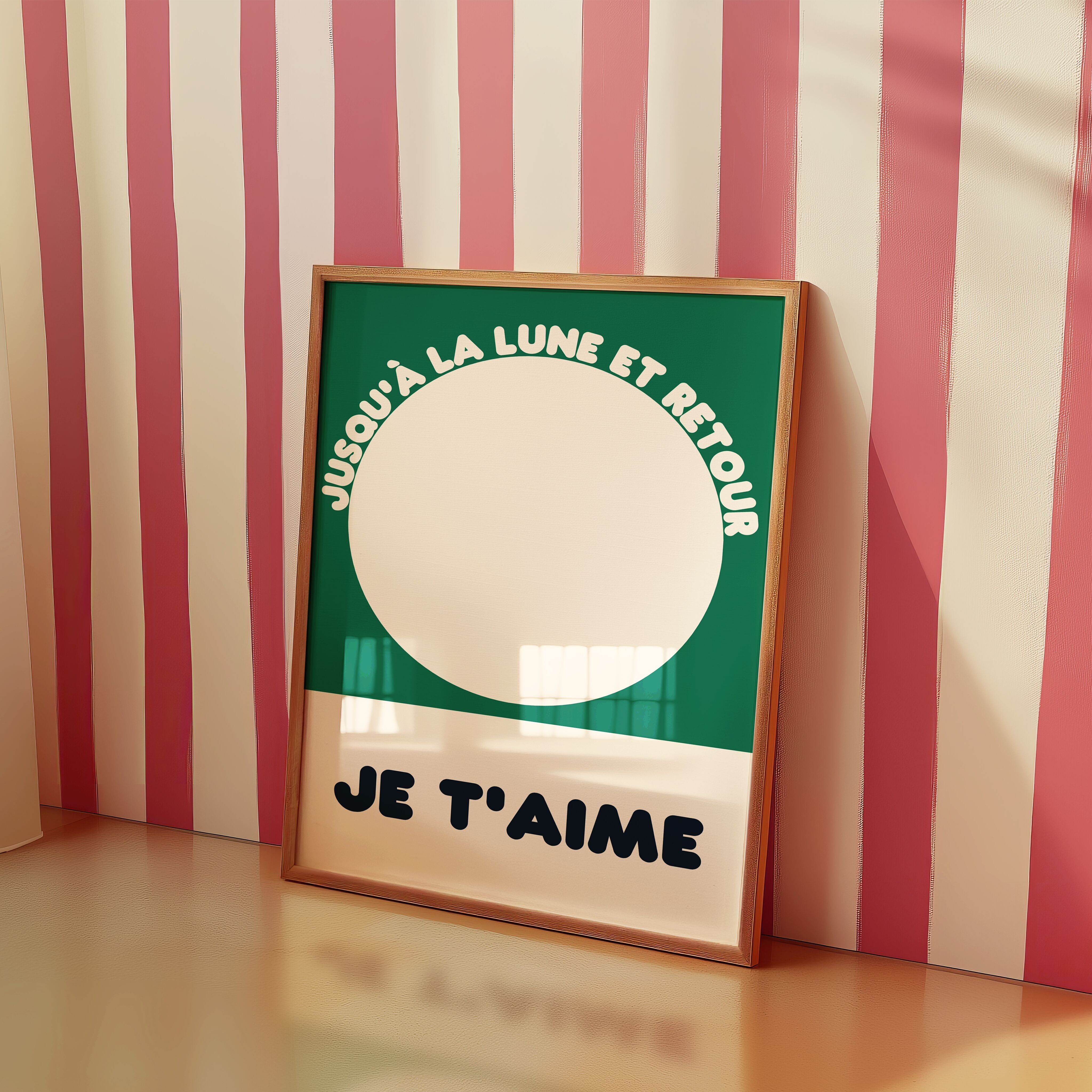 Ti amo fino alla luna poster