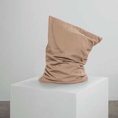 Beige Pillowcase Pair - 2 x King (50 x 90 cm)
