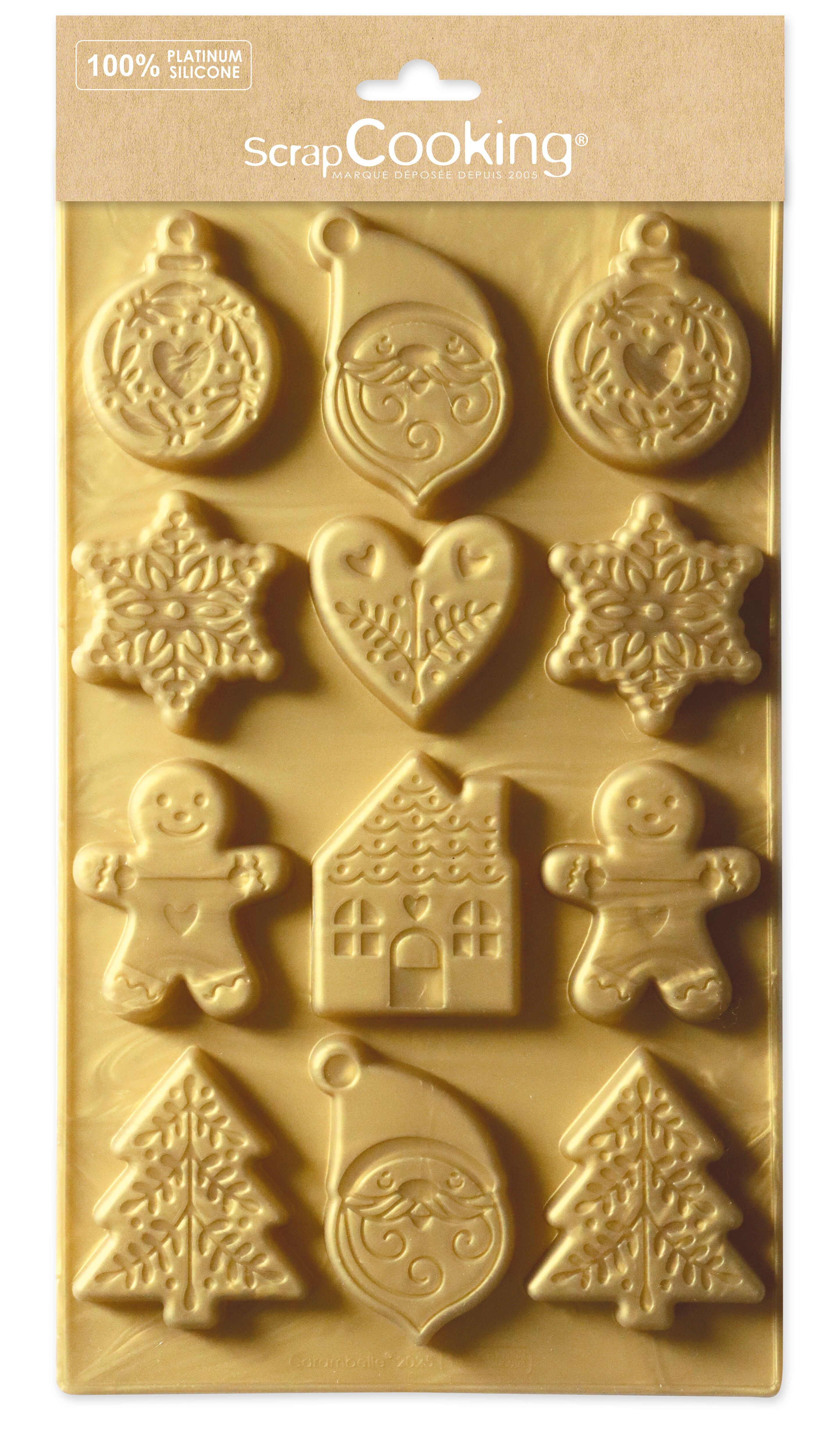 Stampo in silicone "Biscotti di Natale" ScrapCooking®