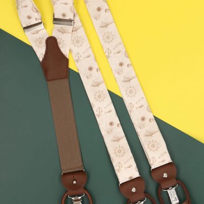 Tirantes DGB35 – Beige (Náutico) 15