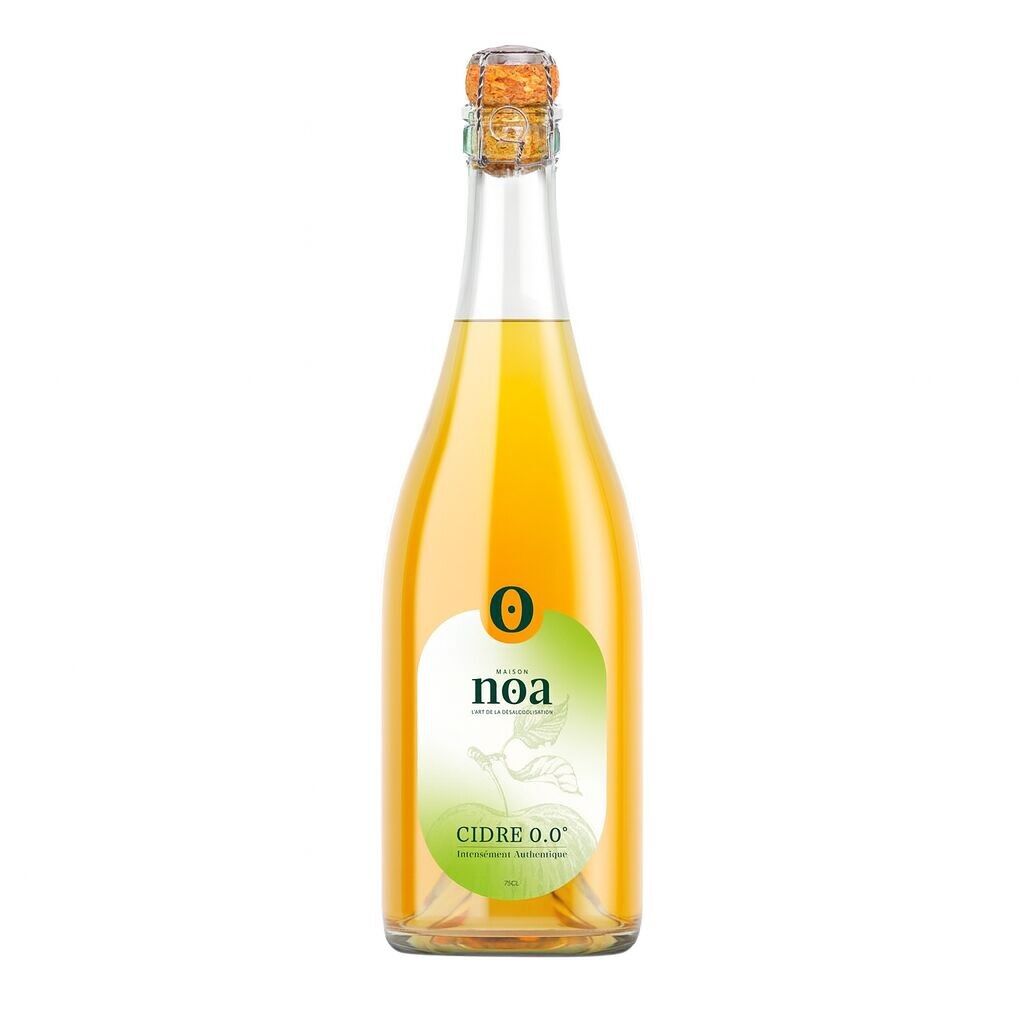 cidre désalcoolisé "CUVEE INTENSE" Maison NOA Bouteille 75cl