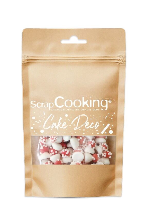 Decorazioni dolci "Mini funghi" 20 g